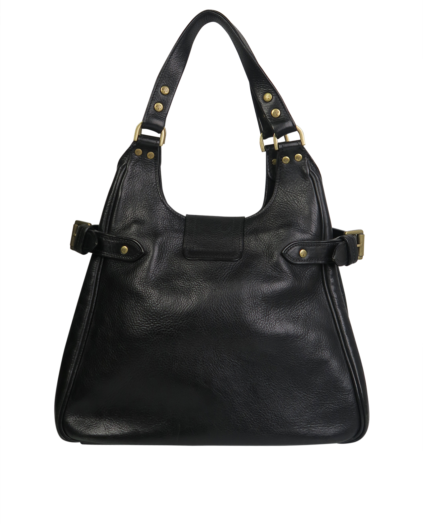 Annie, &pound;140, Handbags, Black, Leather, Back view